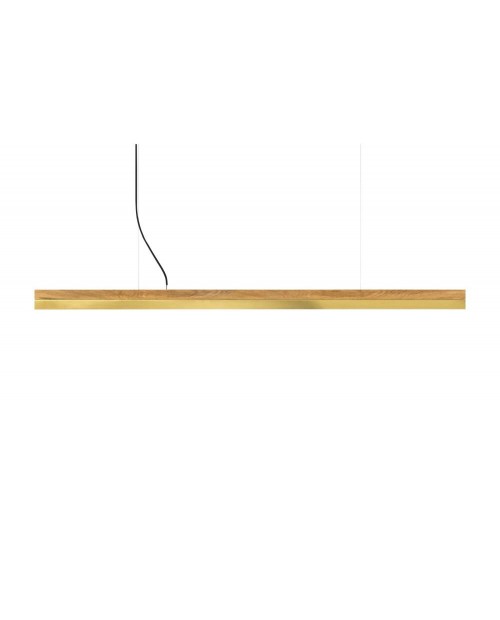 GANTlights [C] Oak & Brass Pendant Lamp